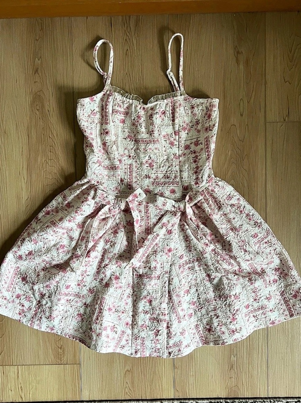 Trixxi Floral Mini Dress in Pink & White Size XS Like New